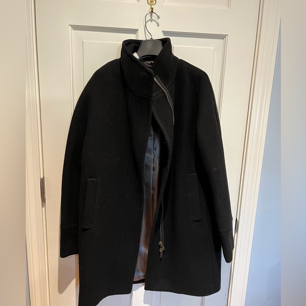 J.Crew Stadium Cloth Winter Coat. Beautifully lined & warm.